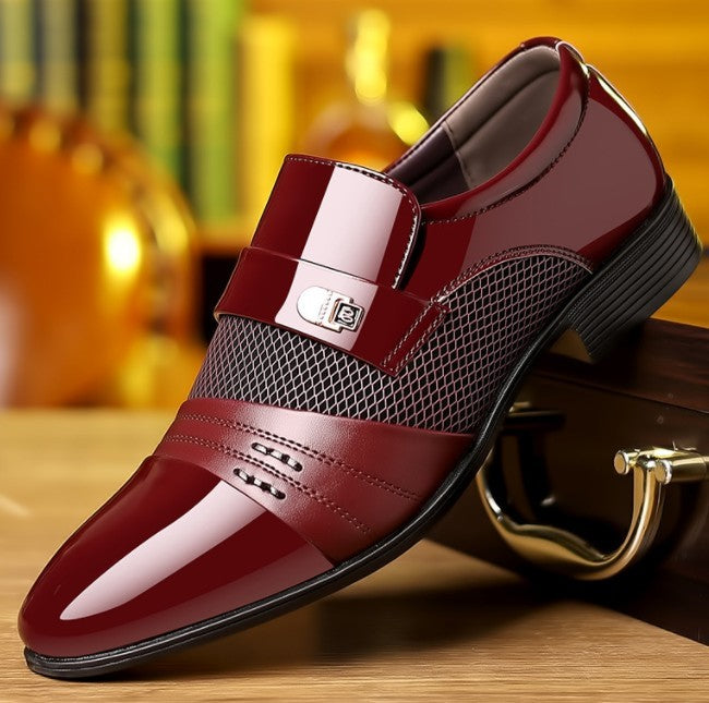Men's shoes leather shoes men's casual shoes - 𝓢𝓱𝓸𝓹𝓵𝓮𝓬𝔂