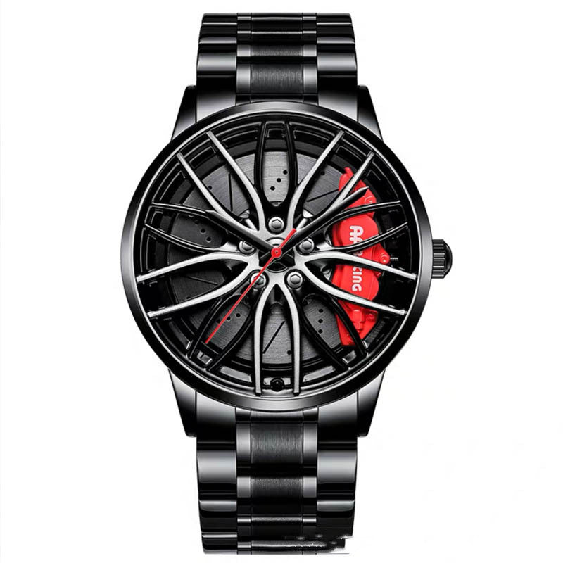 Automatic Movement Watch Waterproof Wheel Style Non-mechanical Watch - 𝓢𝓱𝓸𝓹𝓵𝓮𝓬𝔂