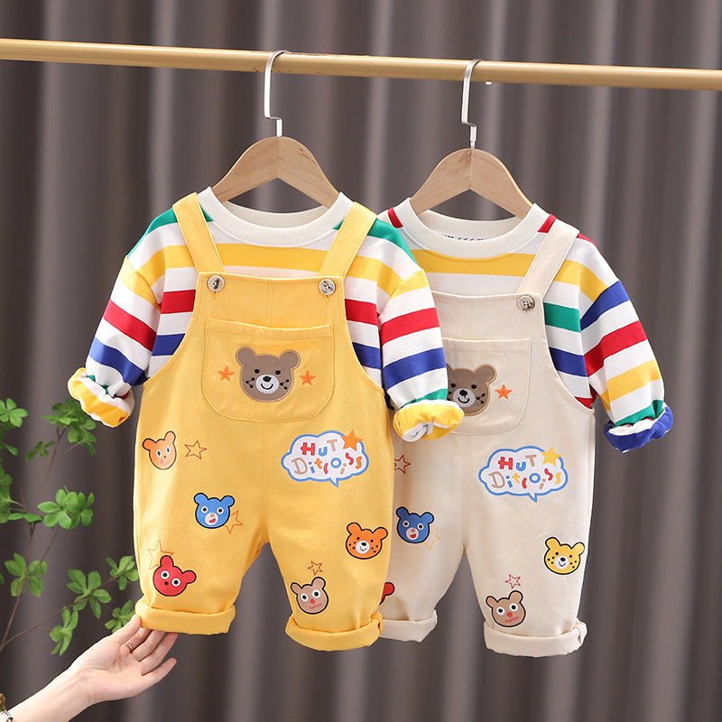 Boys' Top Overalls Suit - 𝓢𝓱𝓸𝓹𝓵𝓮𝓬𝔂