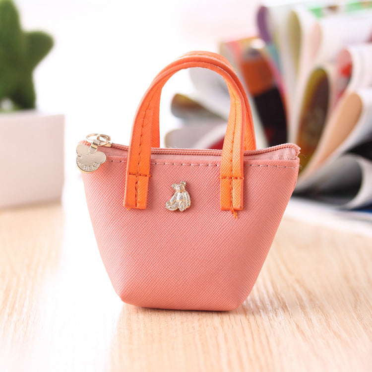 Factory Direct Korean Zero Purse Hand Leather Bag Candy Color Lovely Zero Purse - 𝓢𝓱𝓸𝓹𝓵𝓮𝓬𝔂