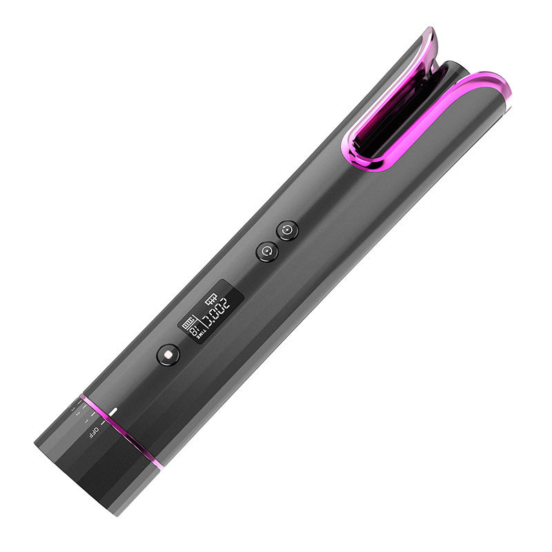 Automatic Hair Curler USB Cordless Wireless Auto Ceramic Curling Iron Hair Waver T Waves Iron Curling Wand Air Curler - 𝓢𝓱𝓸𝓹𝓵𝓮𝓬𝔂