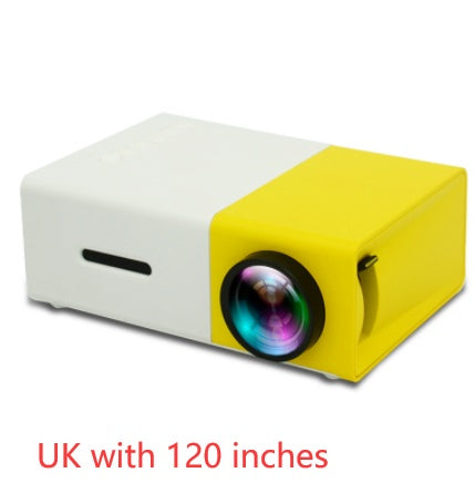 Portable Projector 3D Hd Led Home Theater Cinema HDMI-compatible Usb Audio Projector Yg300 Mini Projector - 𝓢𝓱𝓸𝓹𝓵𝓮𝓬𝔂