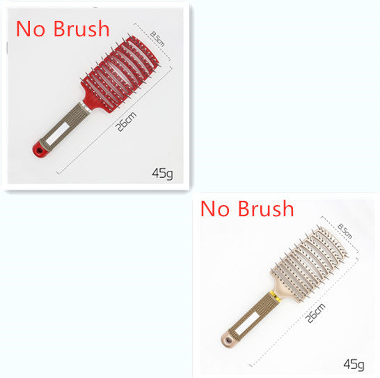 Hairbrush Anti Klit Brushy Haarborstel Women Detangler Hair Brush Bristle Nylon Scalp Massage  Teaser Hair Brush Comb - 𝓢𝓱𝓸𝓹𝓵𝓮𝓬𝔂