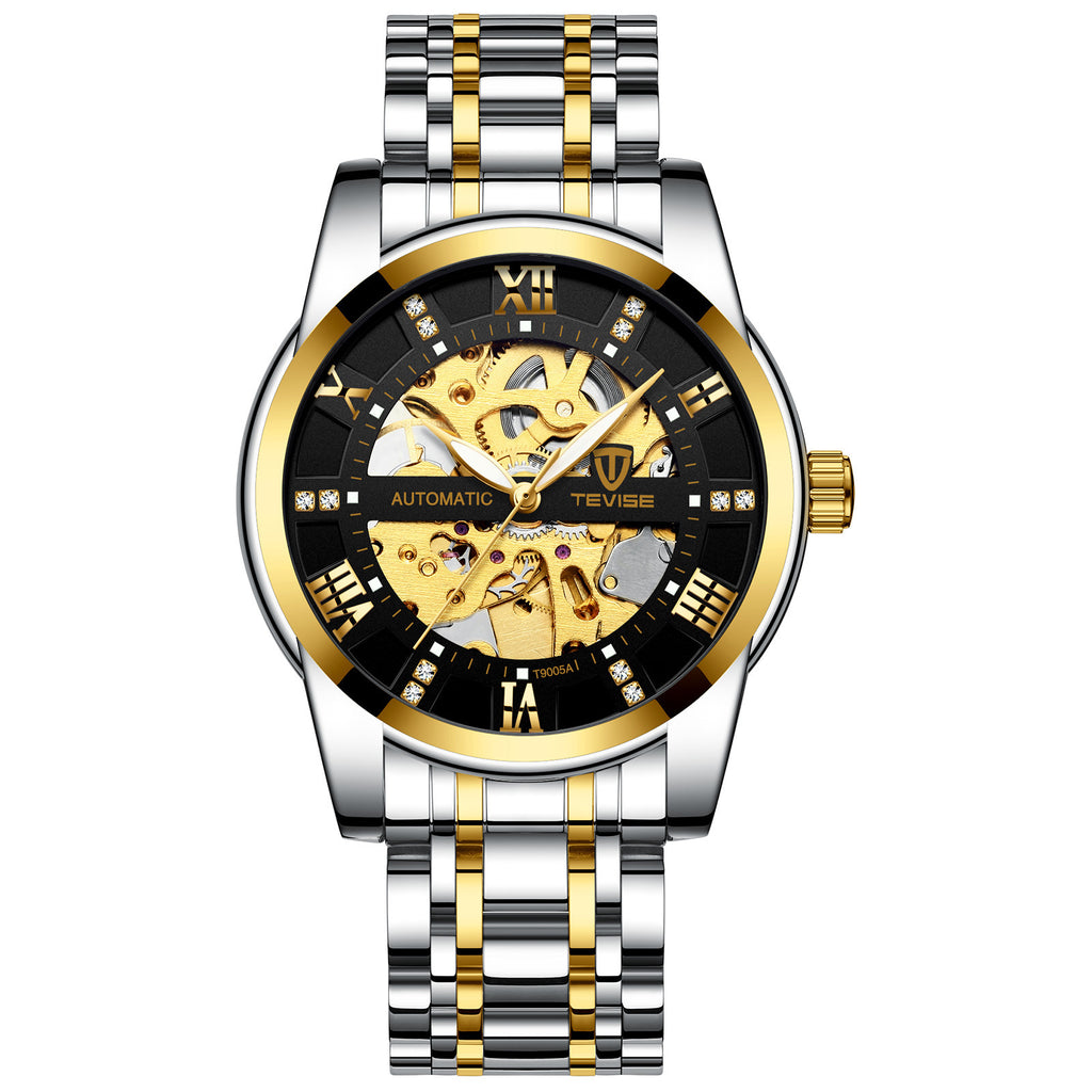Men''s Fashion Watch Fashion Automatic Mechanical Watch Hollow Watch Watch Waterproof Men''s Watch - 𝓢𝓱𝓸𝓹𝓵𝓮𝓬𝔂