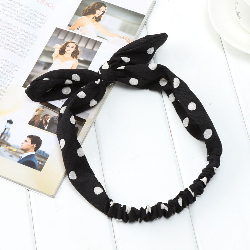 Big bow tie bunny ears headband - 𝓢𝓱𝓸𝓹𝓵𝓮𝓬𝔂