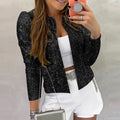 Women's jacket sequined jacket - 𝓢𝓱𝓸𝓹𝓵𝓮𝓬𝔂