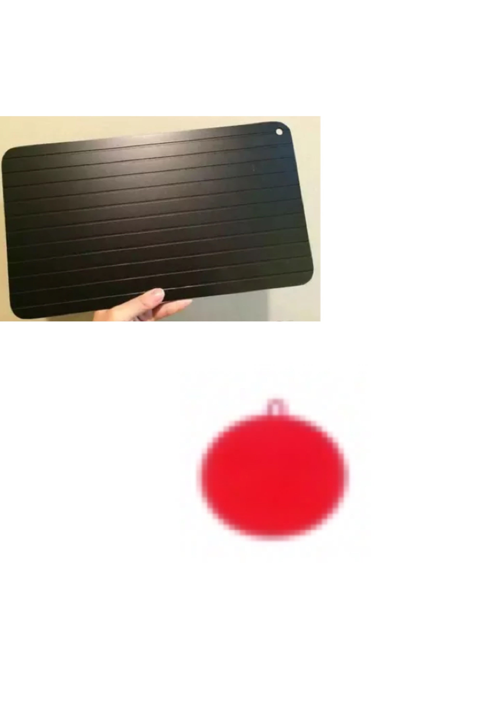 Fast Defrosting Tray Thaw  Kitchen Quick Aluminum Thaw Plate - 𝓢𝓱𝓸𝓹𝓵𝓮𝓬𝔂