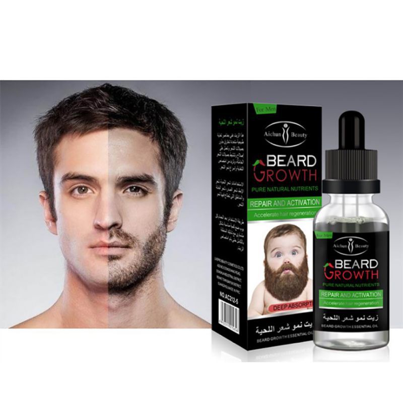Beard Essential Oils Mild Maintenance Beard Nourishing Care Beard Repair Essential Oil - 𝓢𝓱𝓸𝓹𝓵𝓮𝓬𝔂