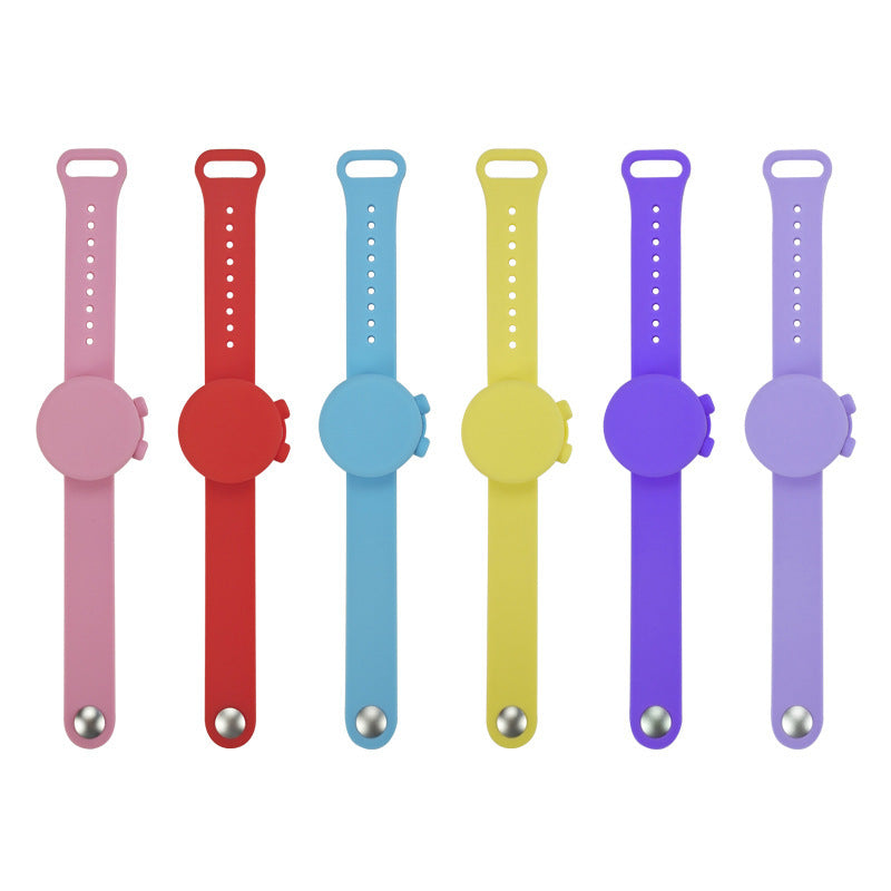 Outdooor Silicone Wristband Hand Sanitizer Disinfectant Bracelet - 𝓢𝓱𝓸𝓹𝓵𝓮𝓬𝔂