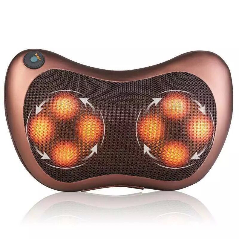 Neck Massager Home Car Neck Cervical Massage Electric Multifunctional Massage Pillow Waist Back Relaxation Device - 𝓢𝓱𝓸𝓹𝓵𝓮𝓬𝔂