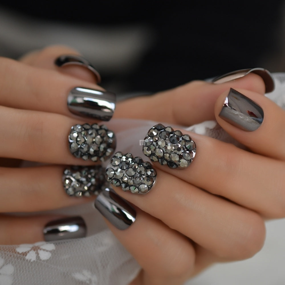 Metal false nails for women - 𝓢𝓱𝓸𝓹𝓵𝓮𝓬𝔂