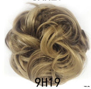 New Trendy Design Women Wavy Curly Messy Hair Bun Synthetic - 𝓢𝓱𝓸𝓹𝓵𝓮𝓬𝔂