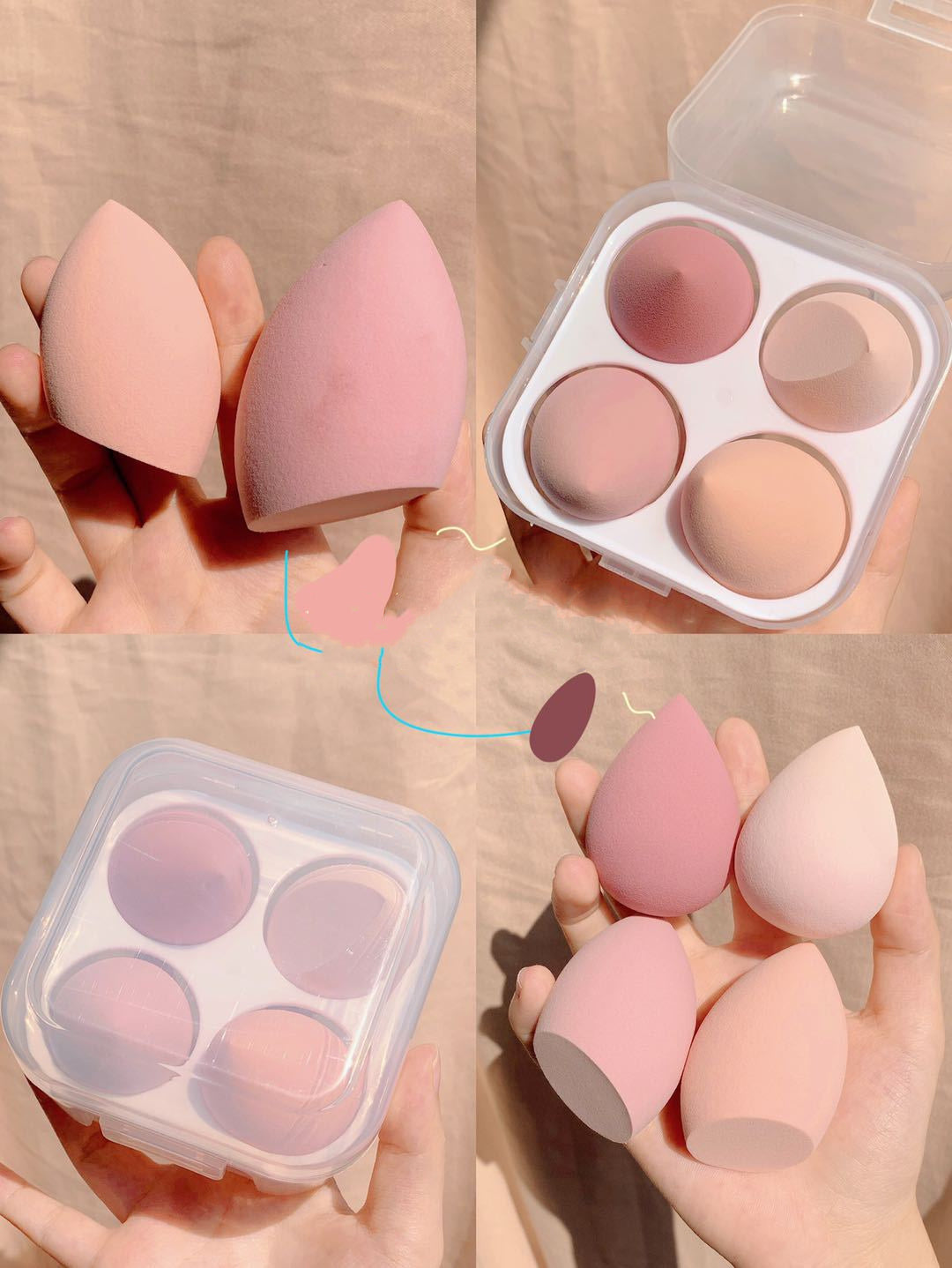 Makeup egg box - 𝓢𝓱𝓸𝓹𝓵𝓮𝓬𝔂