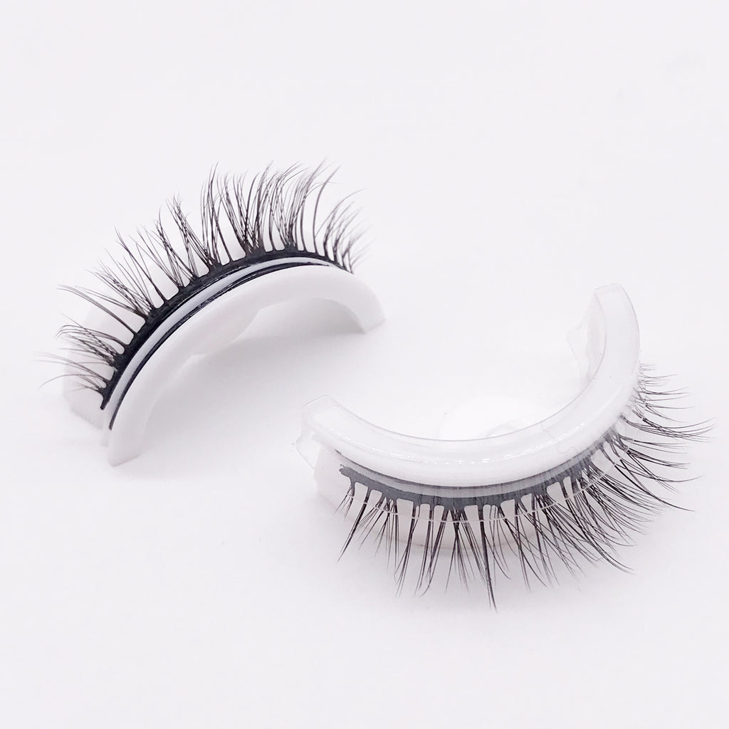 Reusable 3D Mink Lashes Natural False Eyelashes Self Adhesive Fake Glue Free Makeup Eyelash Extension Silk - 𝓢𝓱𝓸𝓹𝓵𝓮𝓬𝔂