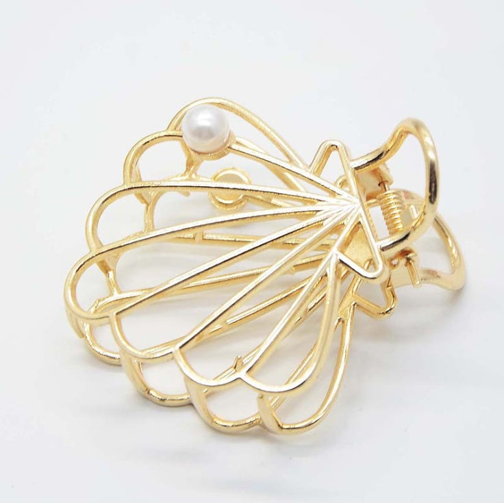 Minimalist wind metal clip hair clip - 𝓢𝓱𝓸𝓹𝓵𝓮𝓬𝔂