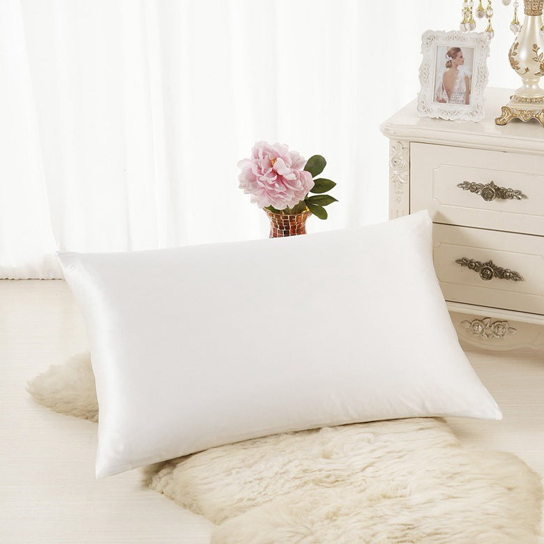 Pillowcase Satin Solid Color Simulation Silk Single Pillowcase Ice Silk Pillowcase - 𝓢𝓱𝓸𝓹𝓵𝓮𝓬𝔂