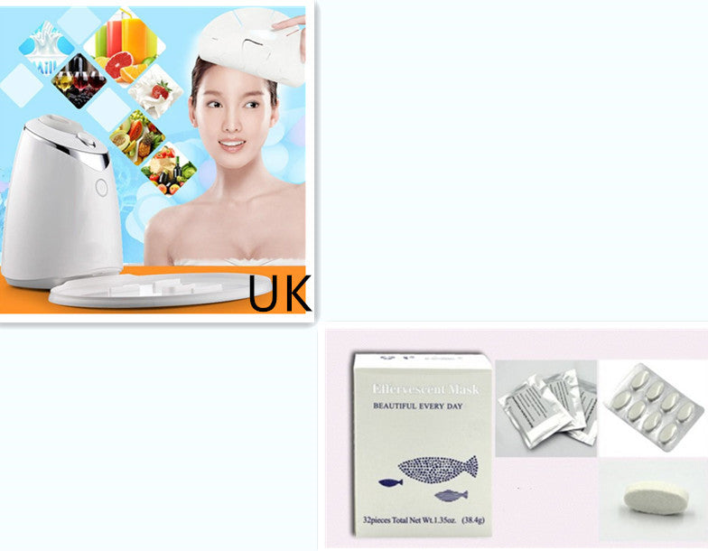 Face Mask Maker Machine Facial Treatment DIY Automatic Fruit Natural Vegetable Collagen Home Use Beauty Skin SPA Care - 𝓢𝓱𝓸𝓹𝓵𝓮𝓬𝔂