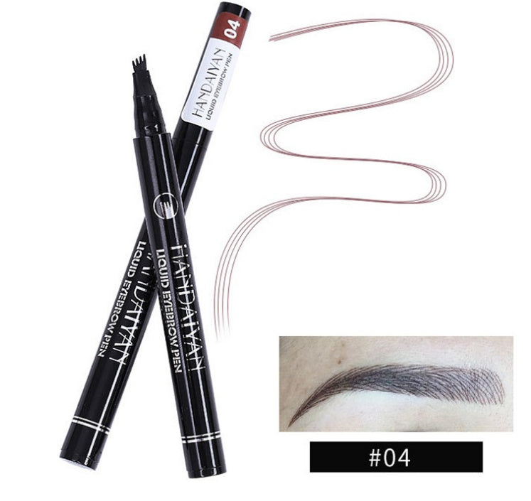 Microblading Eyebrow Pencil Waterproof Fork Tip Tattoo Pen Tinted Fine Sketch Eye Brow Pencils Long Lasting Eyebrows - 𝓢𝓱𝓸𝓹𝓵𝓮𝓬𝔂
