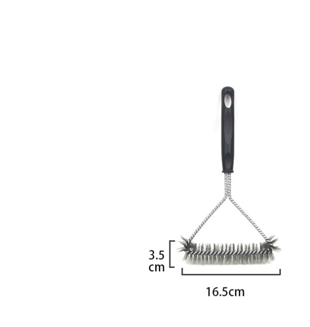 12 inch stainless steel curl cleaning brush BBQ grill brush BBQ professional cleaning wire brush - 𝓢𝓱𝓸𝓹𝓵𝓮𝓬𝔂
