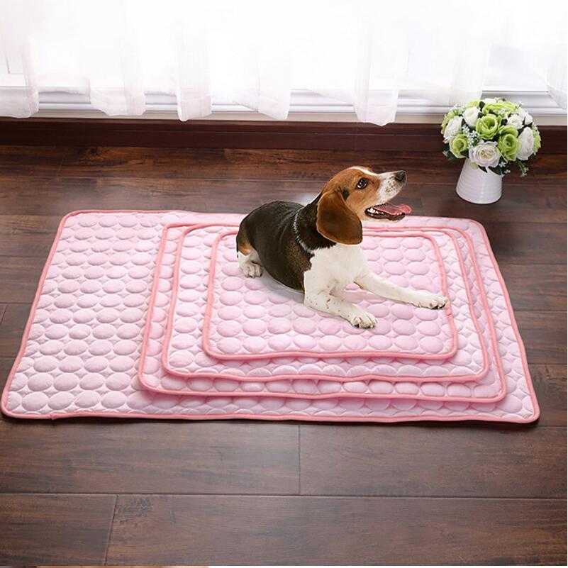 Pet Dog Cat Ice Silk Cold Nest Pad For Cooling In Summer - 𝓢𝓱𝓸𝓹𝓵𝓮𝓬𝔂