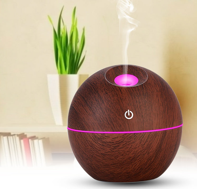 USB Aroma Essential Oil Ultrasonic Cold Steam Diffuser Air Humidifier Purifier 7 Color Change LED Night Light for Home Office - 𝓢𝓱𝓸𝓹𝓵𝓮𝓬𝔂