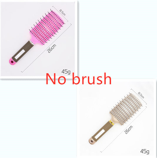 Hairbrush Anti Klit Brushy Haarborstel Women Detangler Hair Brush Bristle Nylon Scalp Massage  Teaser Hair Brush Comb - 𝓢𝓱𝓸𝓹𝓵𝓮𝓬𝔂