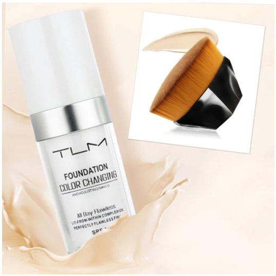 Temperature Liquid Foundation Concealer Portable Natural Color  Makeup Foundation BB Concealer - 𝓢𝓱𝓸𝓹𝓵𝓮𝓬𝔂