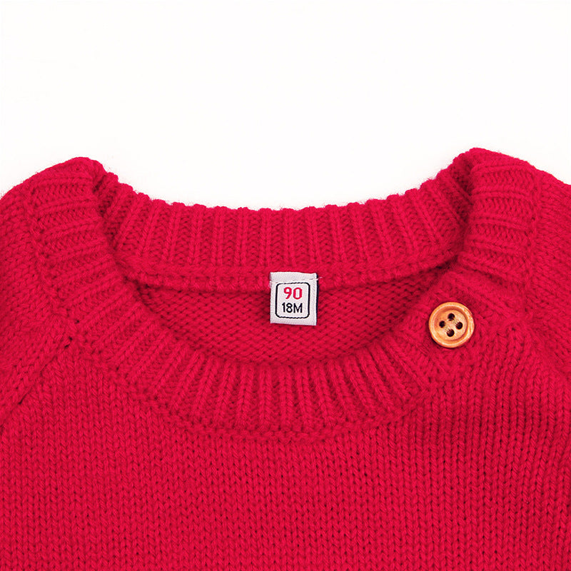 Children's Christmas knitted sweater - 𝓢𝓱𝓸𝓹𝓵𝓮𝓬𝔂