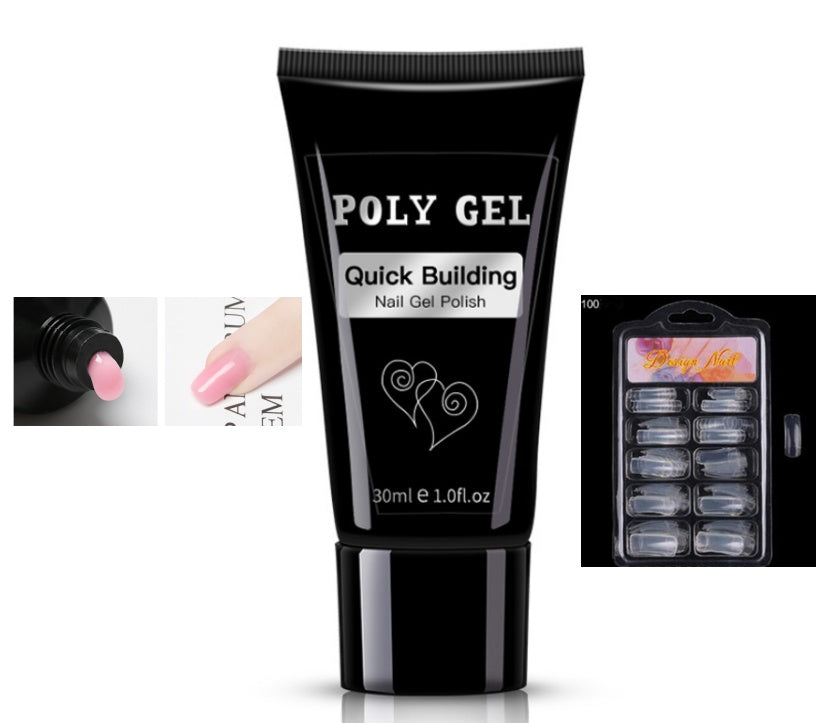 Polygel Nail Kit - 𝓢𝓱𝓸𝓹𝓵𝓮𝓬𝔂