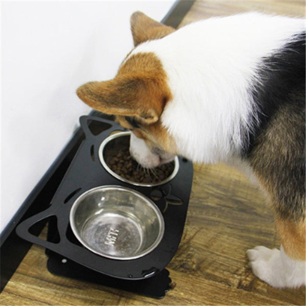 Anti-falling Cat Dog Feeding Water Bowl - 𝓢𝓱𝓸𝓹𝓵𝓮𝓬𝔂