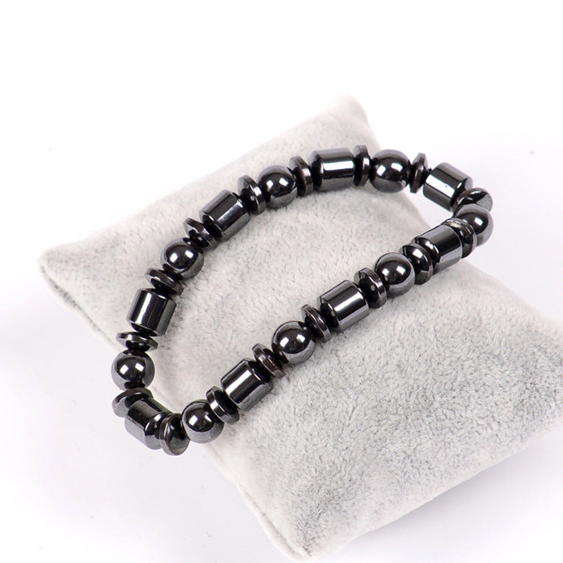 Weight Loss Black Stone Magnetic Therapy Braclet - 𝓢𝓱𝓸𝓹𝓵𝓮𝓬𝔂