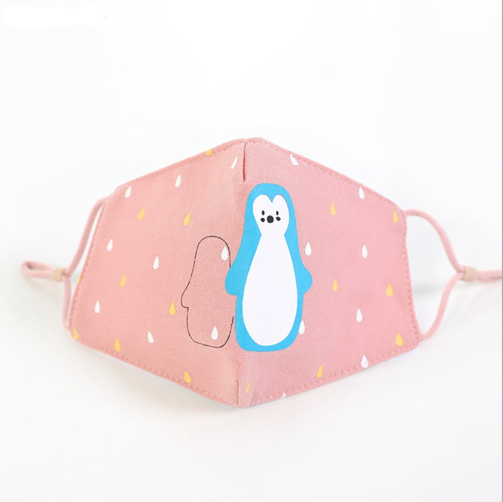 Kid Carton Cotton Facial Mask Adult Mask - 𝓢𝓱𝓸𝓹𝓵𝓮𝓬𝔂
