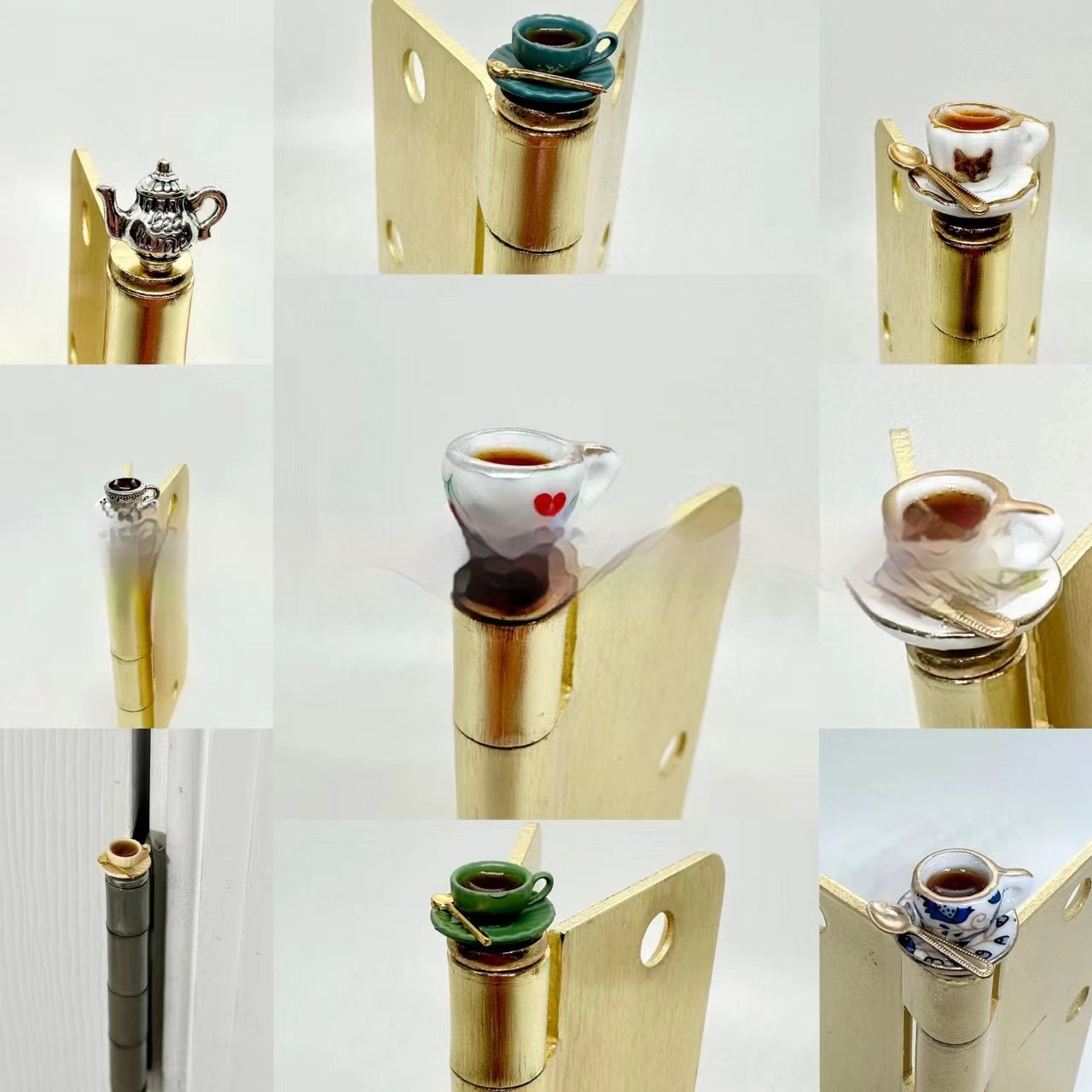 Creative Resin Brass Crafts Door Clip Hinge - 𝓢𝓱𝓸𝓹𝓵𝓮𝓬𝔂