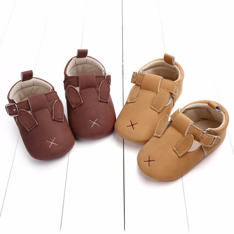Spring and autumn cartoon animal baby shoes matte leather non-slip soft bottom baby shoes wholesale 0884 - 𝓢𝓱𝓸𝓹𝓵𝓮𝓬𝔂