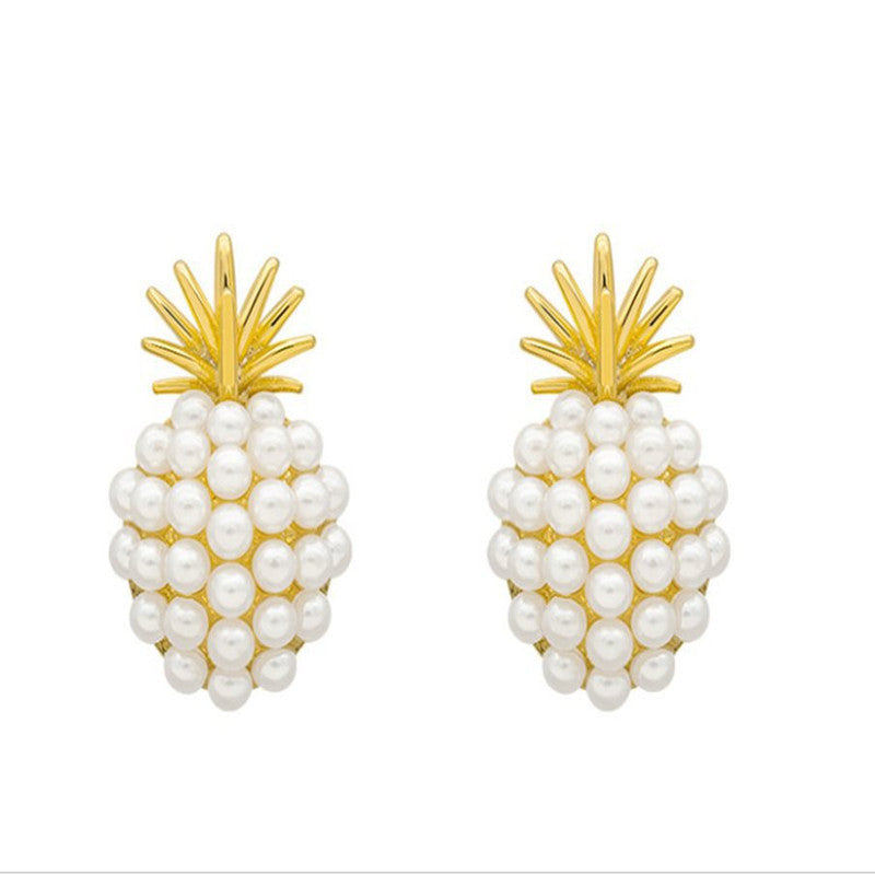 Pineapple Starfish Pearl Earrings - 𝓢𝓱𝓸𝓹𝓵𝓮𝓬𝔂