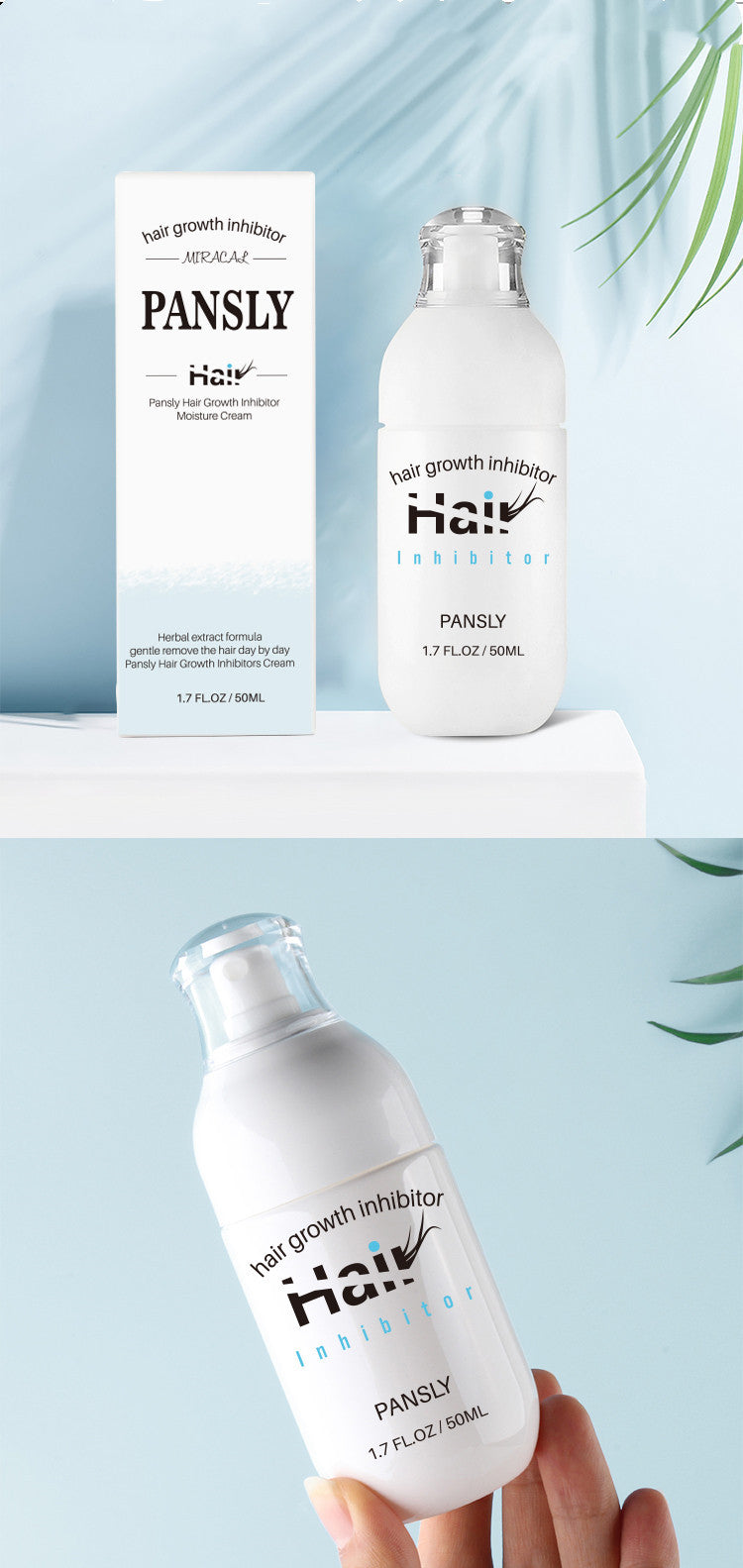 Two-in-one Hair Removal Cream For Face And Body - 𝓢𝓱𝓸𝓹𝓵𝓮𝓬𝔂