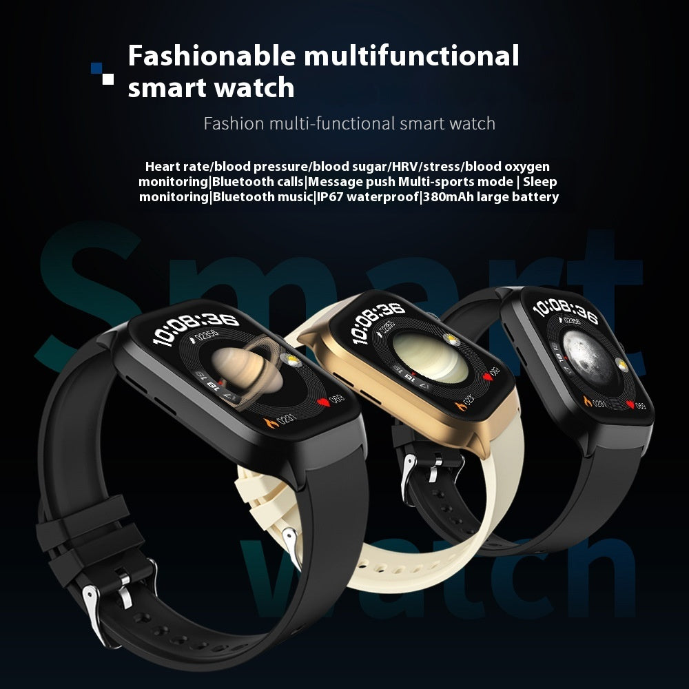 G43 Blood Oxygen Body Temperature Heart Rate Sleep NFC Multi-function Smart Watch - 𝓢𝓱𝓸𝓹𝓵𝓮𝓬𝔂