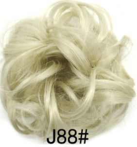 New Trendy Design Women Wavy Curly Messy Hair Bun Synthetic - 𝓢𝓱𝓸𝓹𝓵𝓮𝓬𝔂