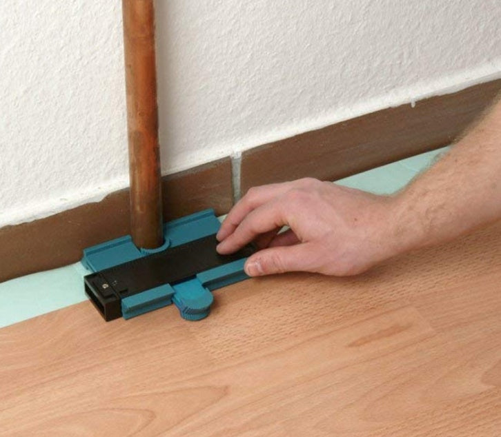 Radial Ruler Contour Gauge Taker Profile Gauge - 𝓢𝓱𝓸𝓹𝓵𝓮𝓬𝔂