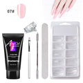 Painless Extension Gel Nail Art Without Paper Holder Quick Model Painless Crystal Gel Set - 𝓢𝓱𝓸𝓹𝓵𝓮𝓬𝔂