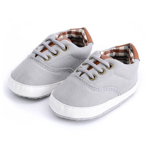Solid color casual lace soft bottom baby canvas shoes baby shoes toddler shoes - 𝓢𝓱𝓸𝓹𝓵𝓮𝓬𝔂