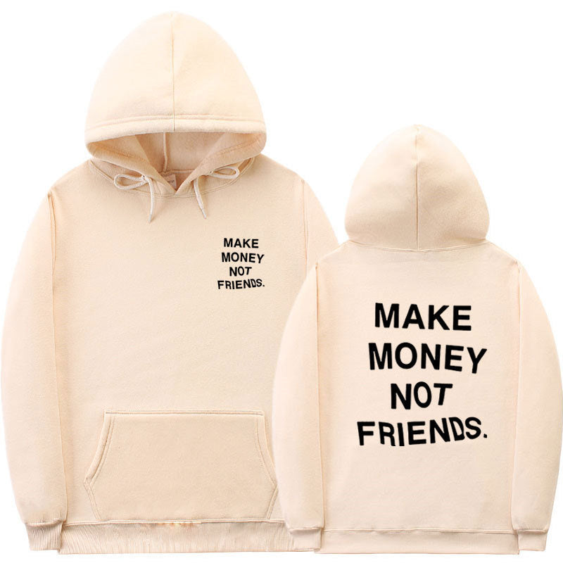 Letter printed Hoodie men's and women's fleece hoodies - 𝓢𝓱𝓸𝓹𝓵𝓮𝓬𝔂