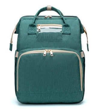 USB Charging Version Mommy Bed Backpack Folding Large Capacity Multi-function - 𝓢𝓱𝓸𝓹𝓵𝓮𝓬𝔂