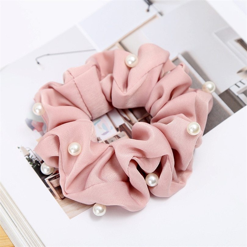 Creative rubber band fabric hair accessories hair ring - 𝓢𝓱𝓸𝓹𝓵𝓮𝓬𝔂