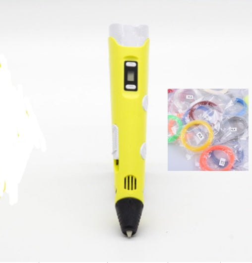 3D print pen 3D pen two generation graffiti 3D stereoscopic paintbrush children puzzle painting toys - 𝓢𝓱𝓸𝓹𝓵𝓮𝓬𝔂