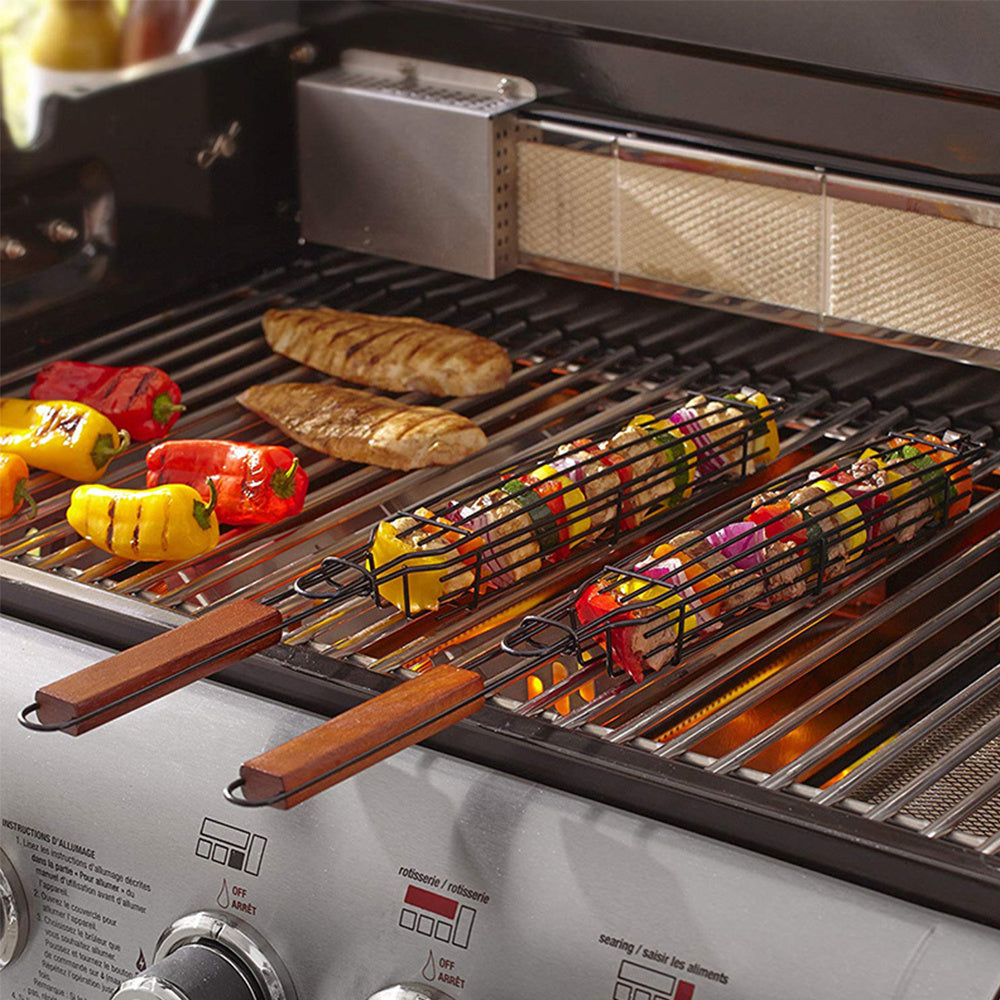 BBQ Grill Mesh Stainless Steel Tools Kitchen Accessories - 𝓢𝓱𝓸𝓹𝓵𝓮𝓬𝔂