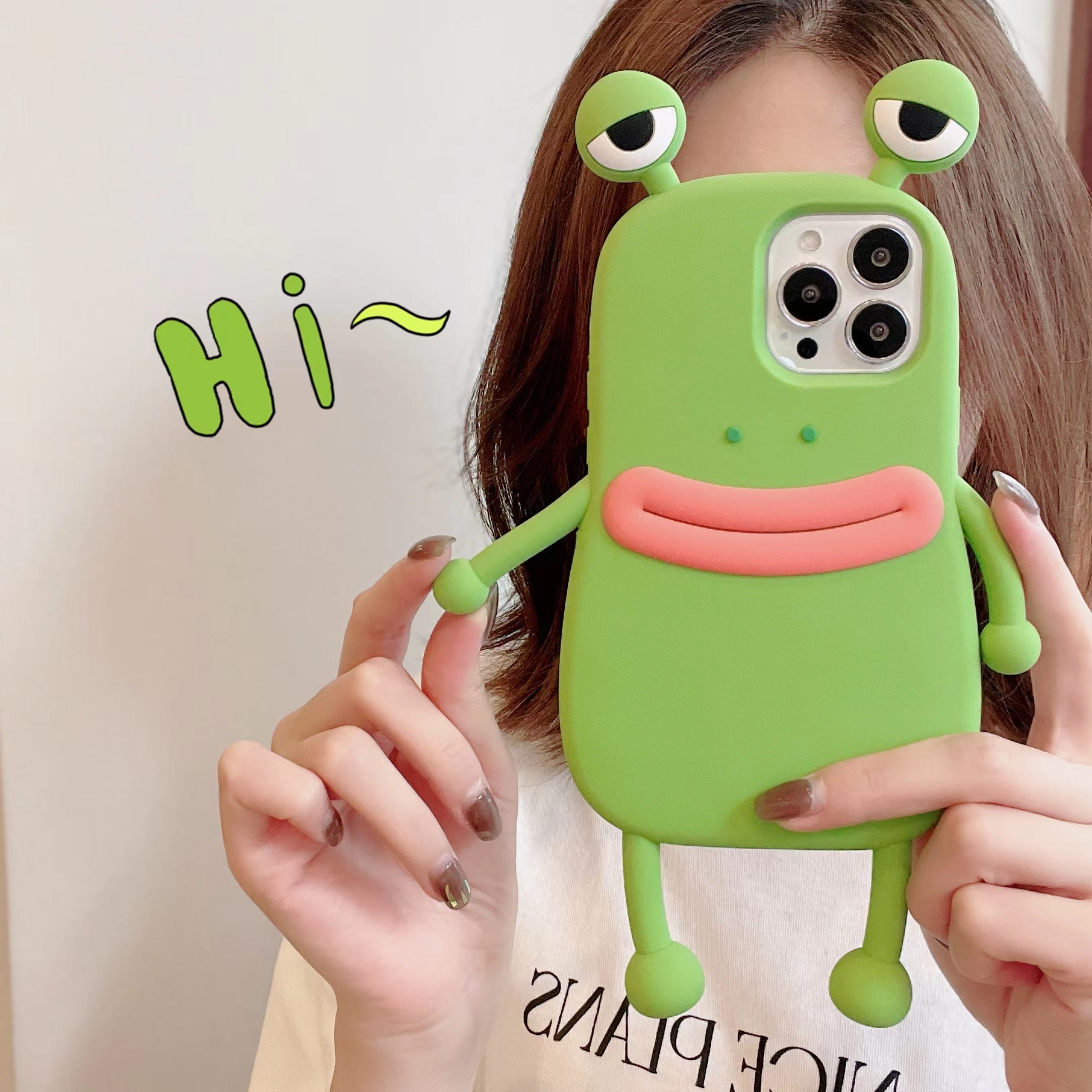 Cartoon Cute Shockproof Bumper Cover - 𝓢𝓱𝓸𝓹𝓵𝓮𝓬𝔂