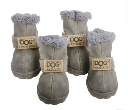 Dog Thick Snow Boots Keep Warm Teddy Autumn And Winter VIP Shoes - 𝓢𝓱𝓸𝓹𝓵𝓮𝓬𝔂