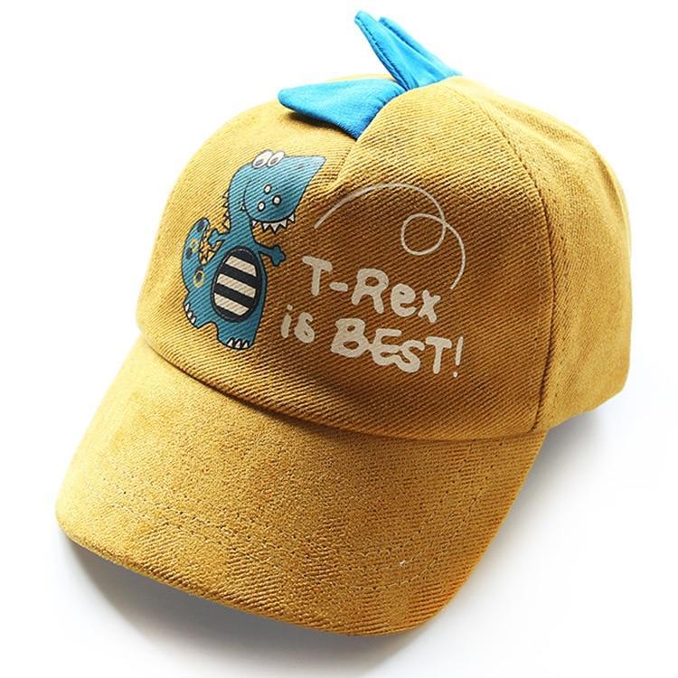 ''T-REX IS BEST'' DINOSAUR KIDS HATS - 𝓢𝓱𝓸𝓹𝓵𝓮𝓬𝔂