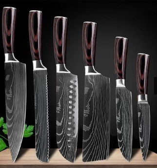 Carpenter's Special Set 6-piece Set 8-piece Set Knife Chef Knife Kitchen Knife Cooking - 𝓢𝓱𝓸𝓹𝓵𝓮𝓬𝔂